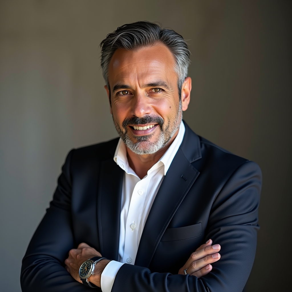 Alessandro Conti, consulente di design di DolceHome, architetto d'interni con specializzazione in arredamento contemporaneo italiano